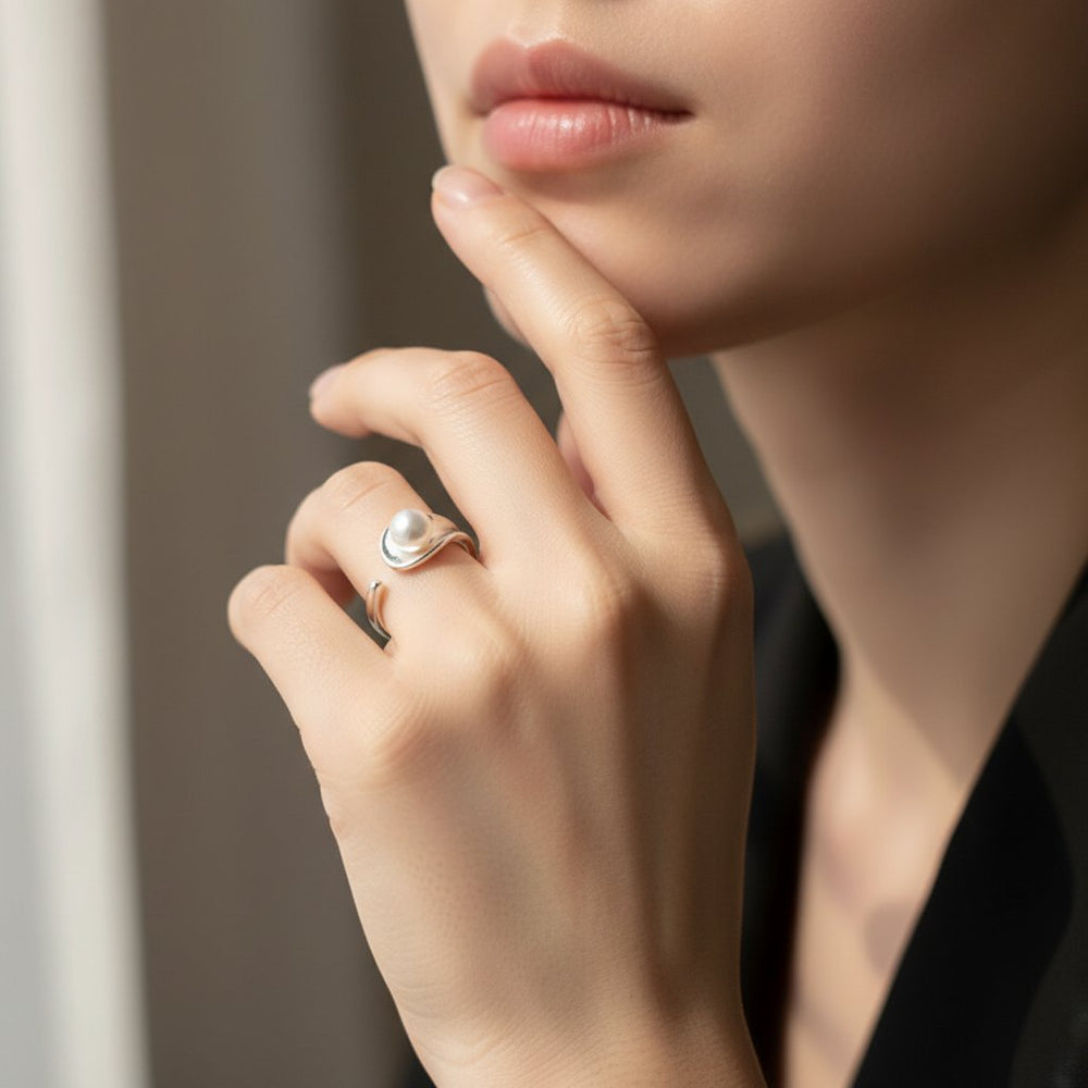 Dvora Pearl Ring