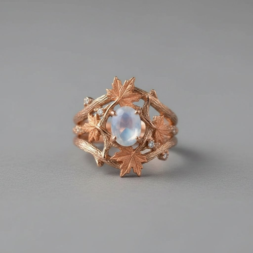 Odette Moonstone Ring