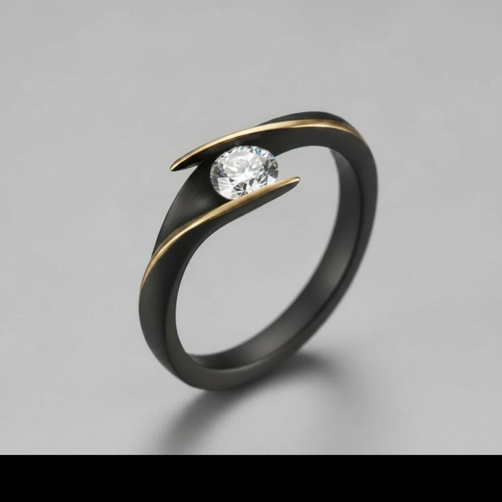 Delphine Crystal Ring