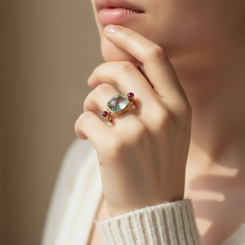 Oceane Ruby Ring
