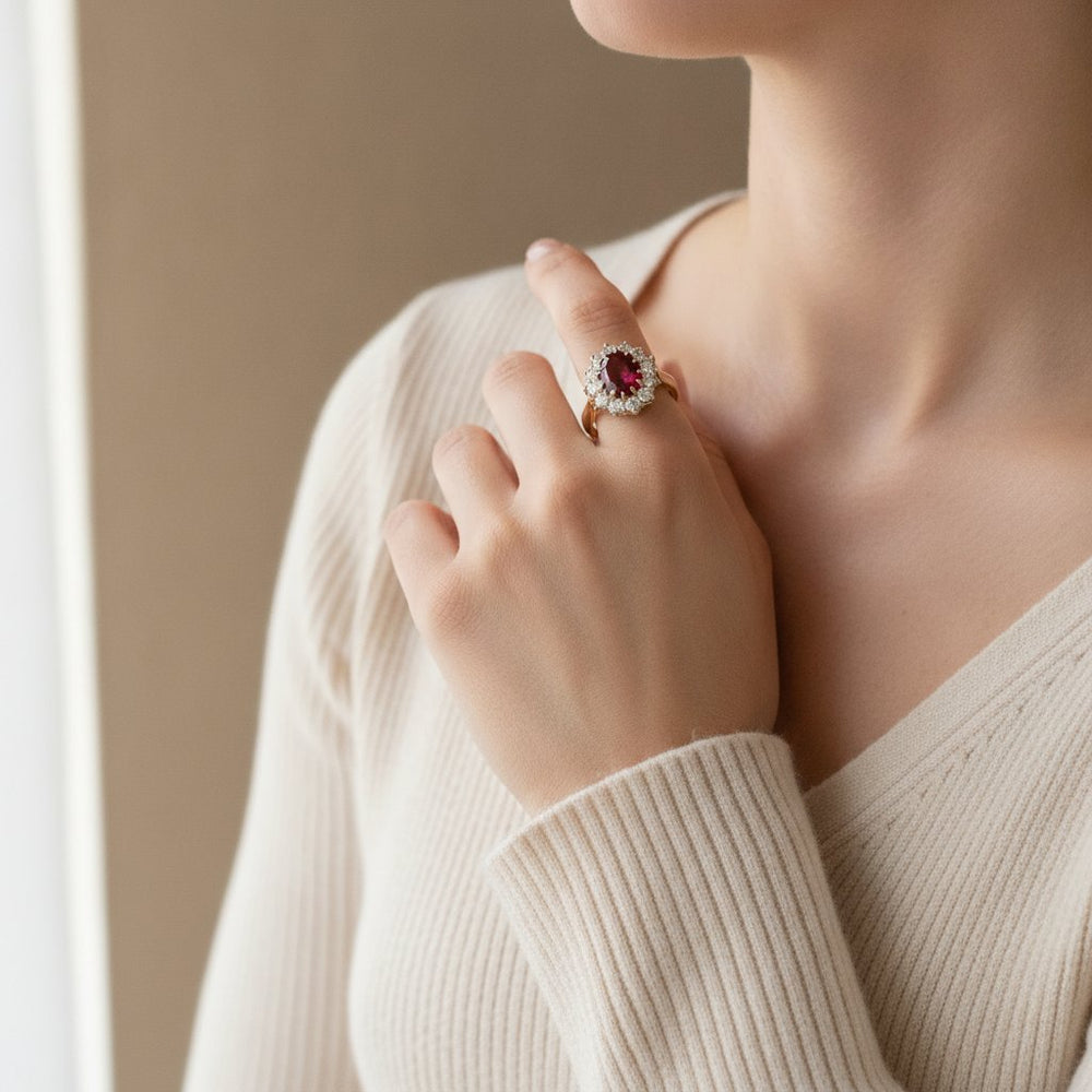 Nadia Ruby Ring