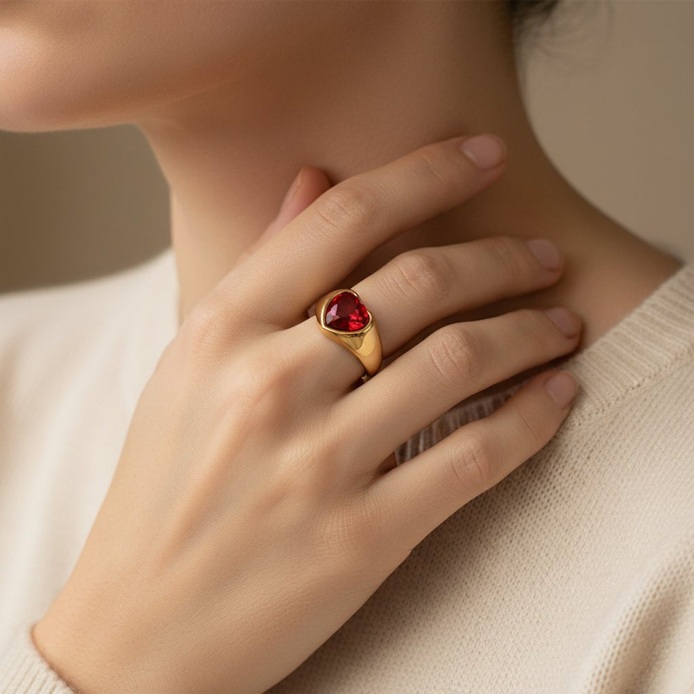 Mirabelle Ruby Ring