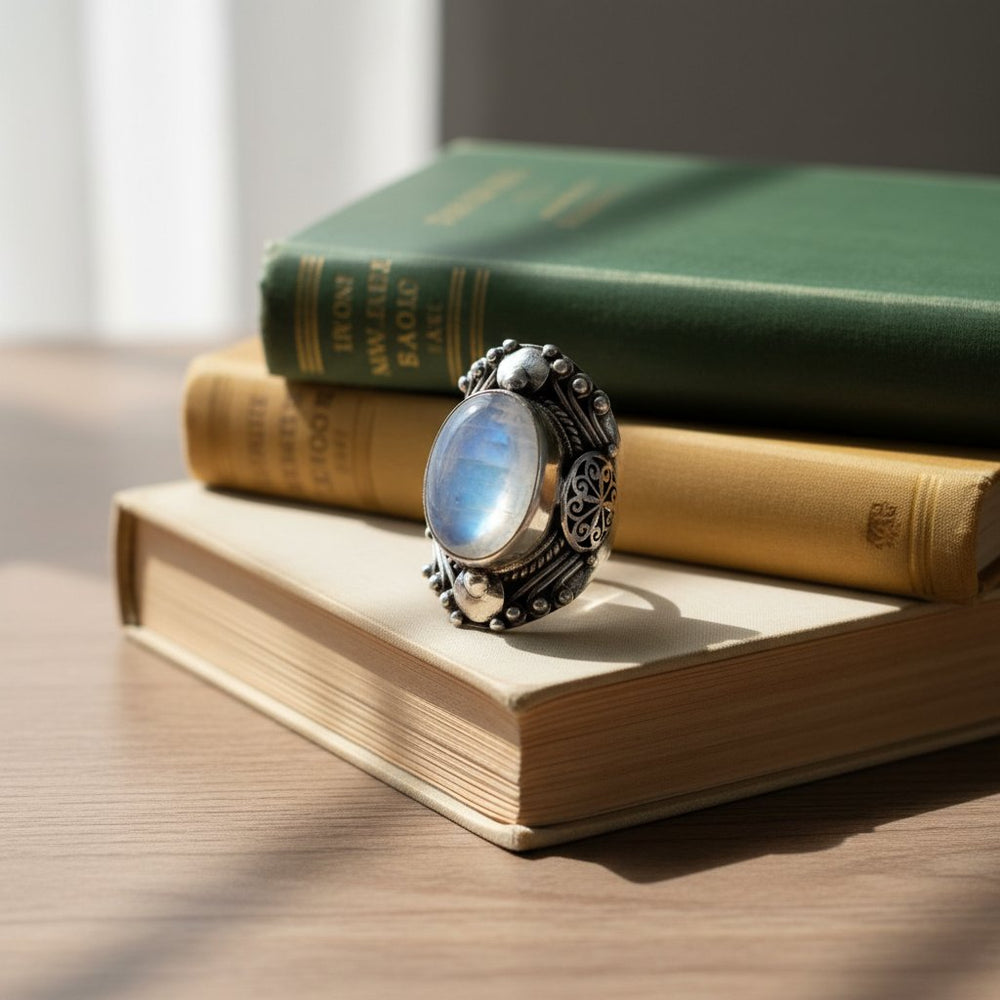 Leocadia Moonstone Ring