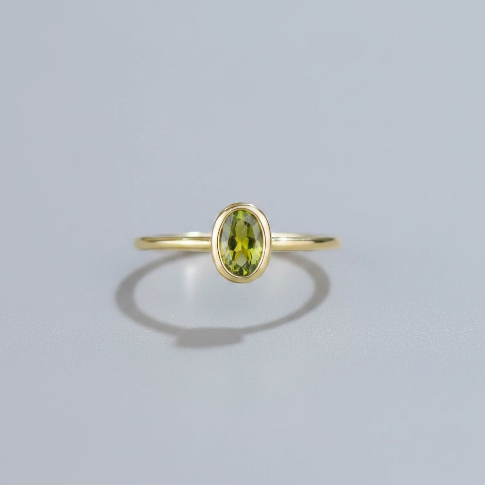 Rosaline Peridot Ring