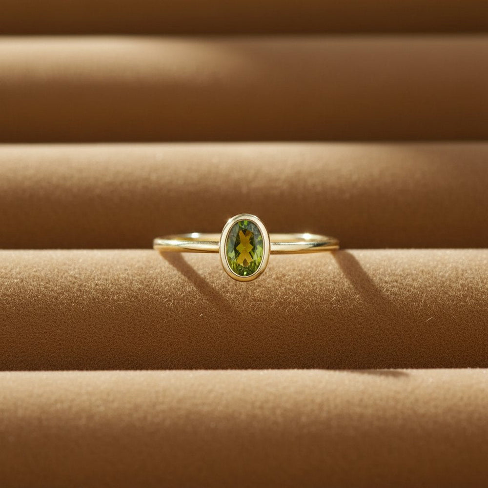 Rosaline Peridot Ring