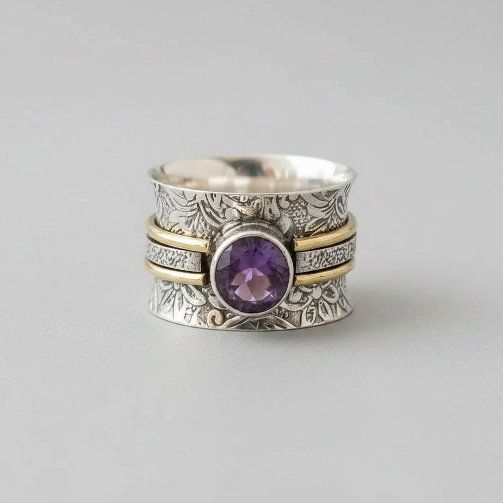 Thessaly Amethyst Ring