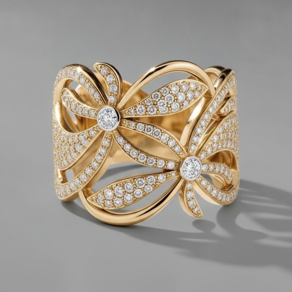 Bela Crystal Ring