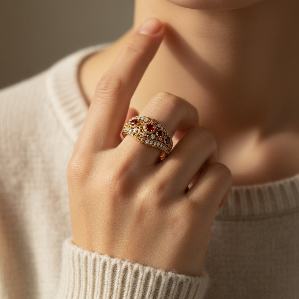 Genevieve Zirconia Ring