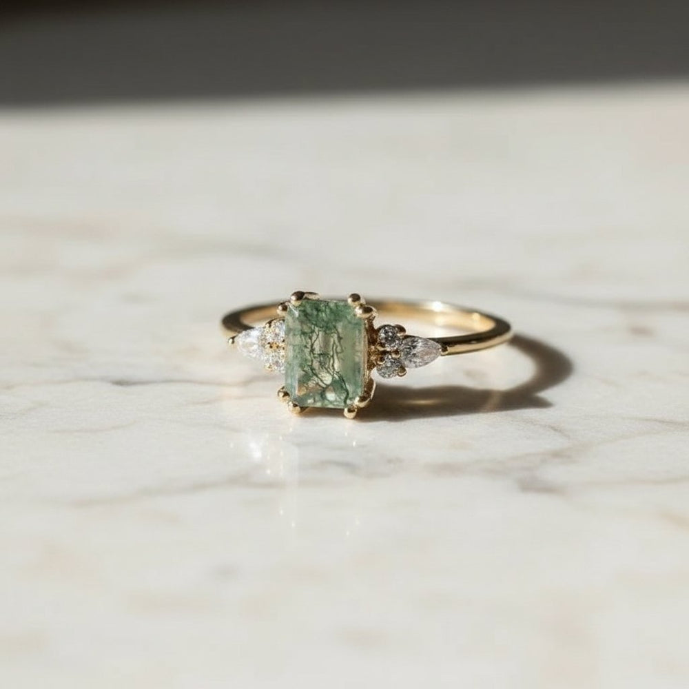 Nerine Zirconia Ring