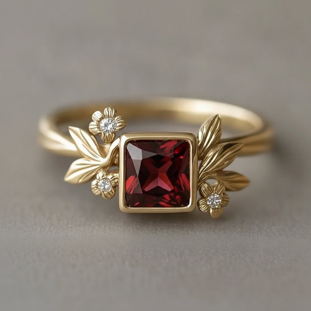 Rosaline Crystal Ring