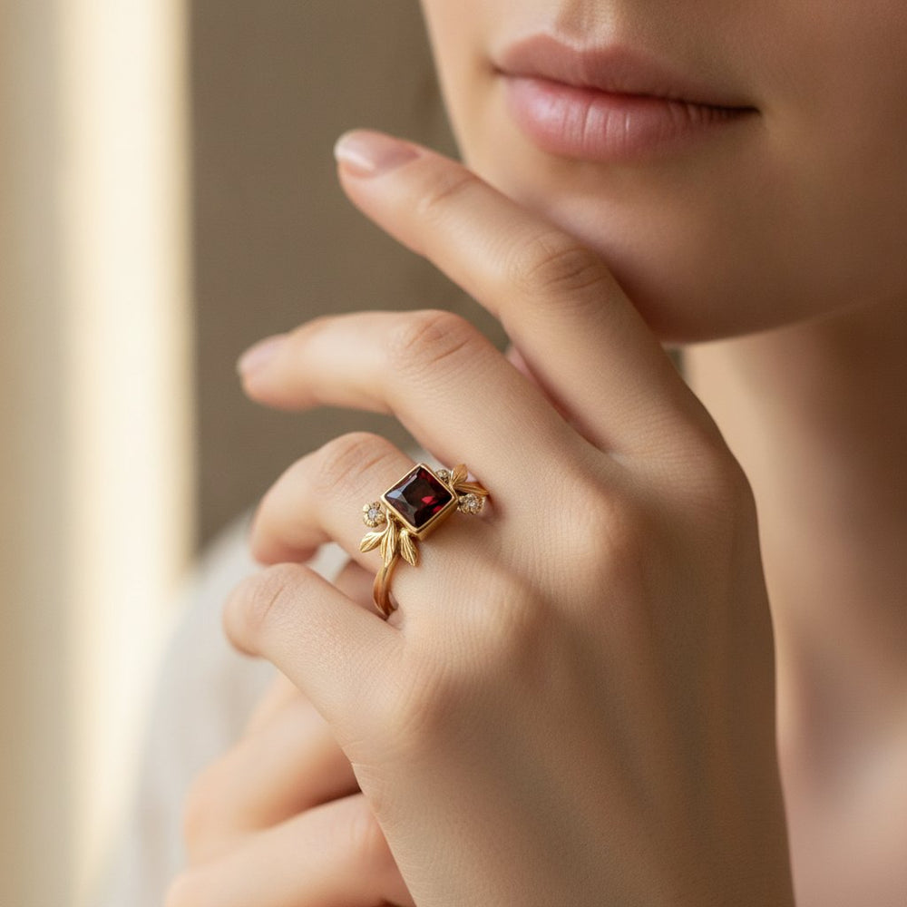 Rosaline Crystal Ring