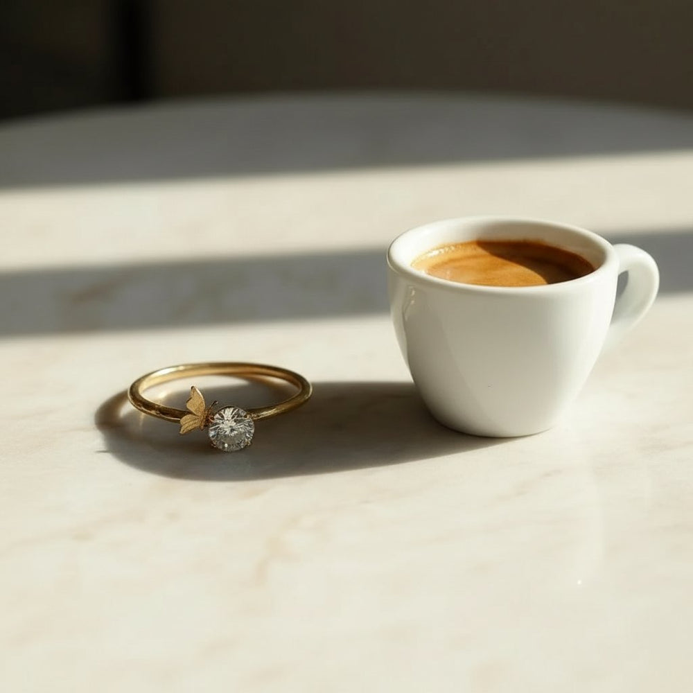 Solveig Crystal Ring