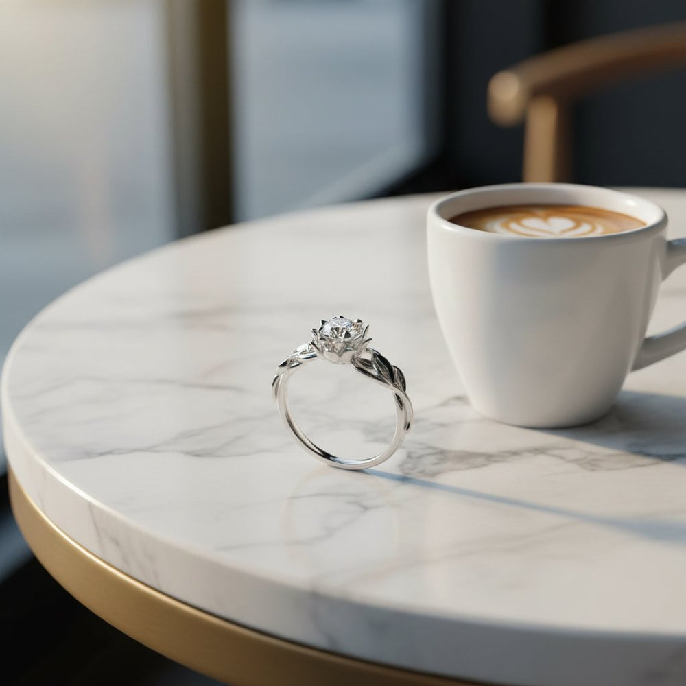 Solveig Crystal Ring