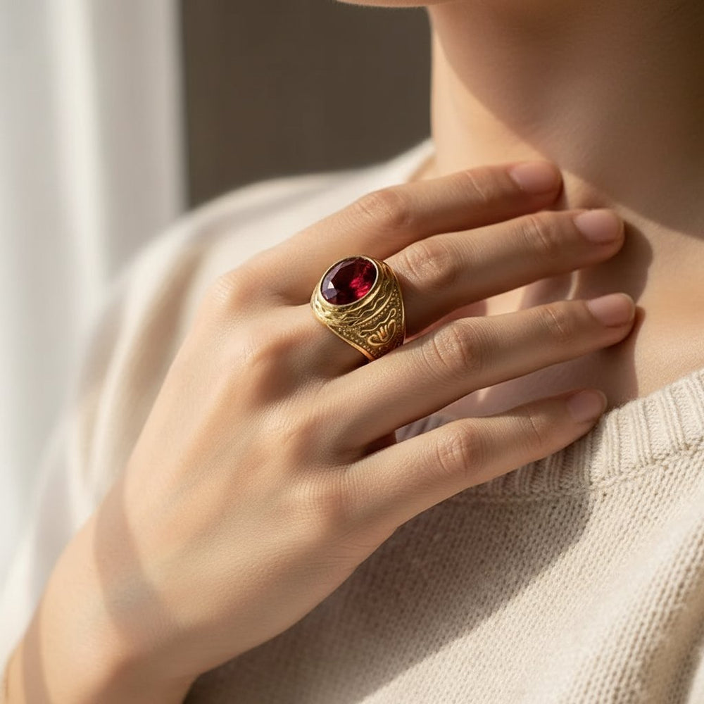 Perrine Gold Ring