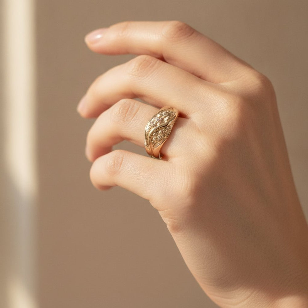 Giselle Silver Ring