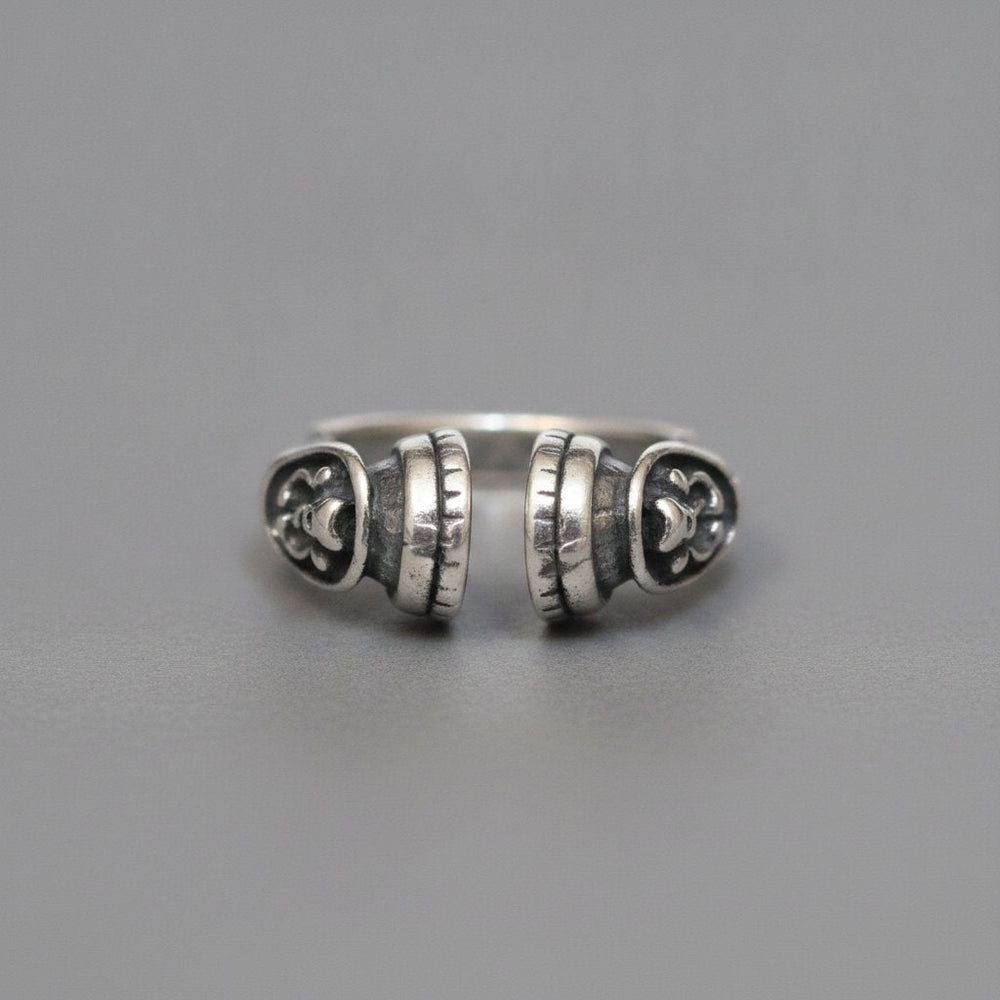 Cerise Silver Ring