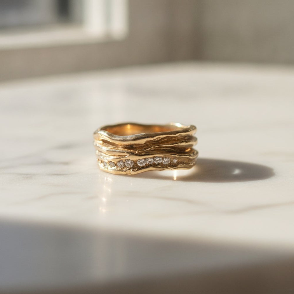 Petra Gold Ring