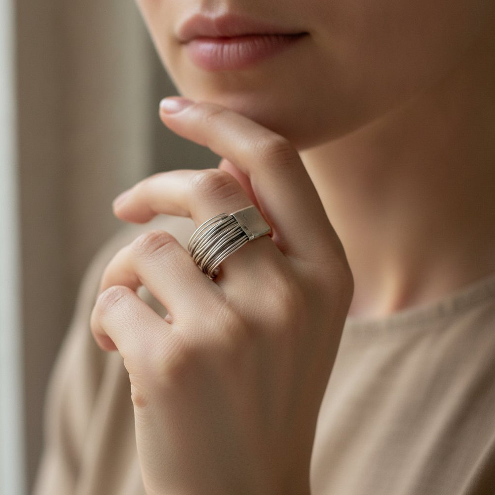 Tindra Silver Ring