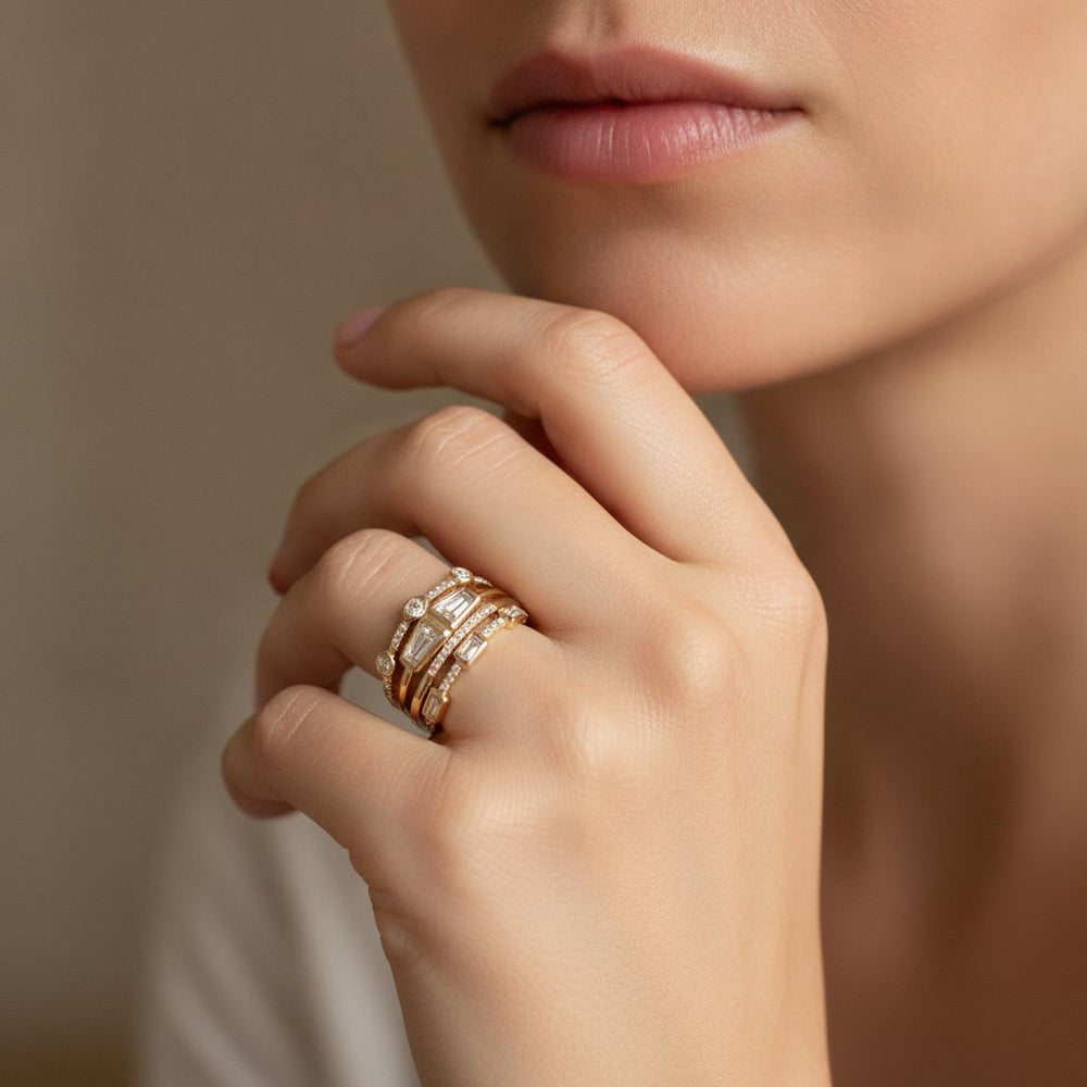 Coralie Zirconia Jewelry Set