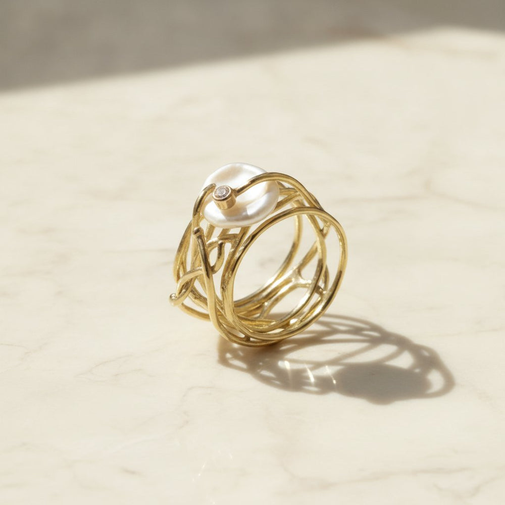 Noor Pearl Ring