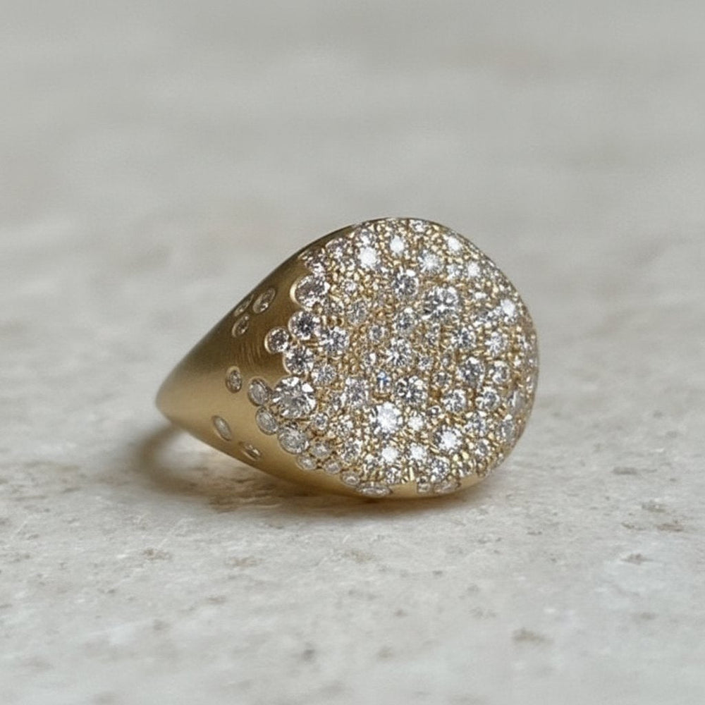 Ambre Gold Ring