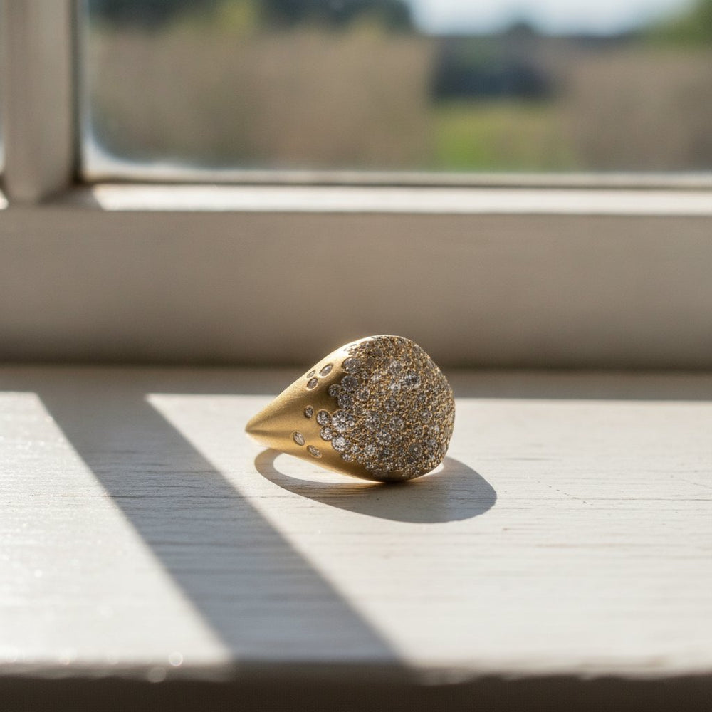 Ambre Gold Ring