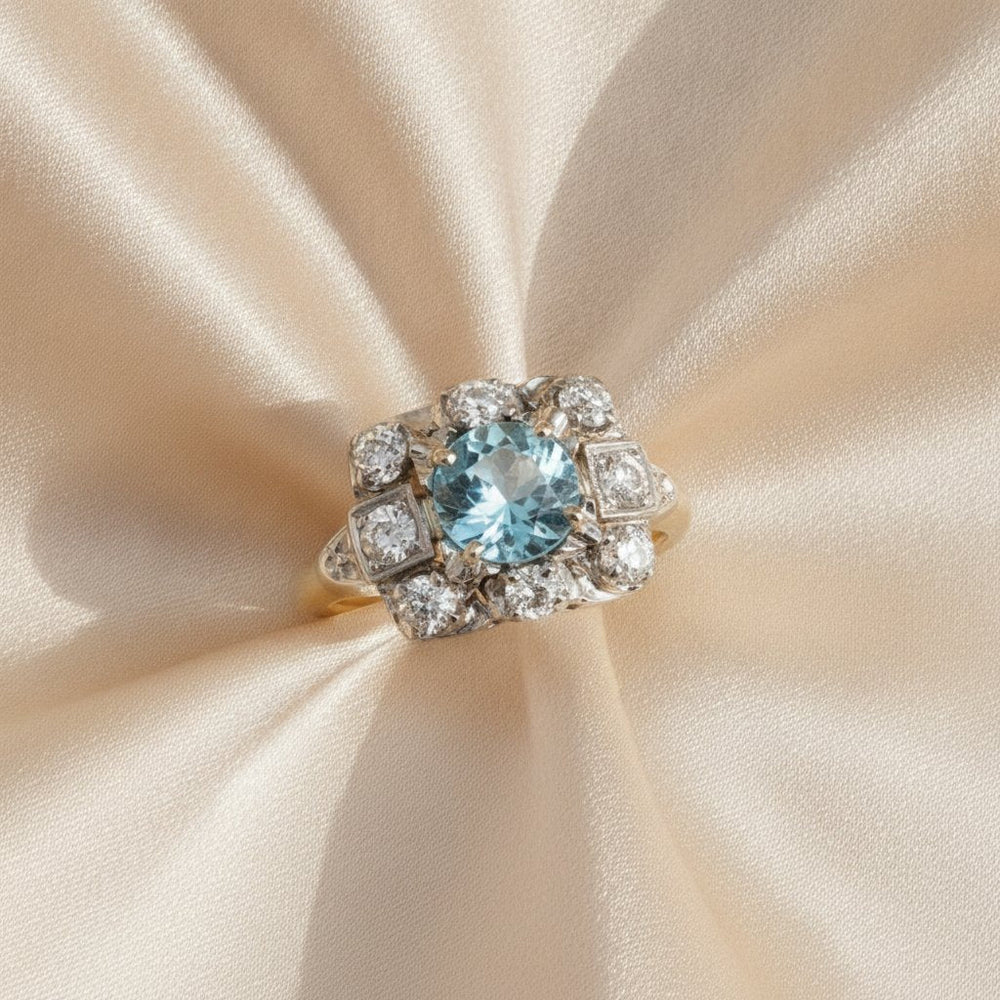 Giada Aquamarine Ring
