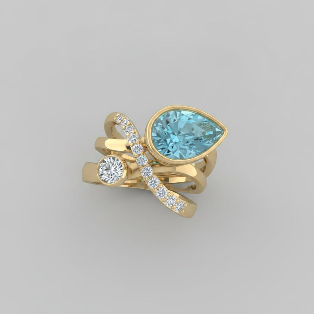 Hespera Crystal Ring