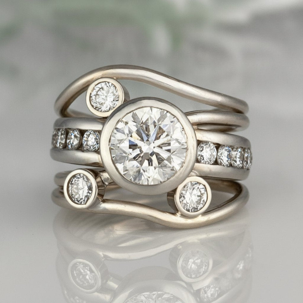 Hespera Zirconia Ring