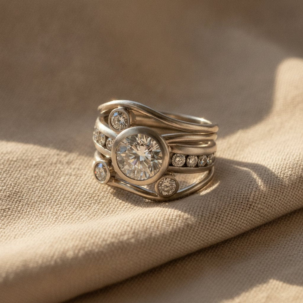 Hespera Zirconia Ring