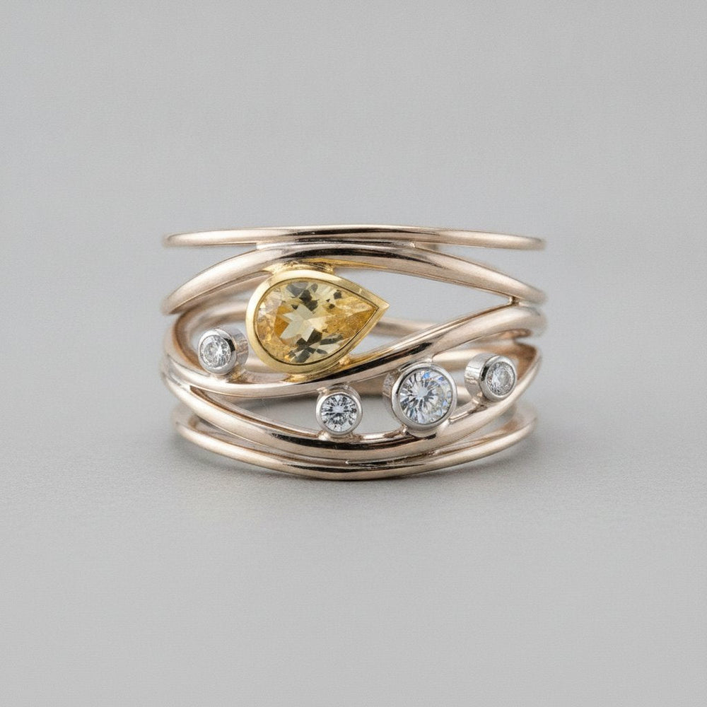 Hespera Zirconia Ring