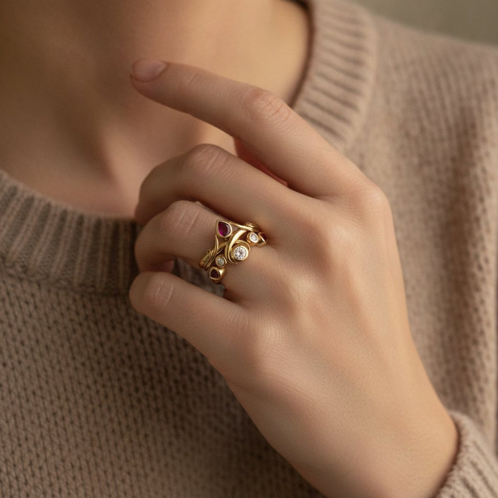Jorja Zirconia Ring