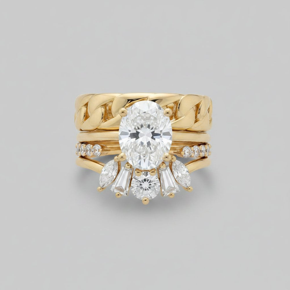 Genevieve Zirconia Jewelry Set