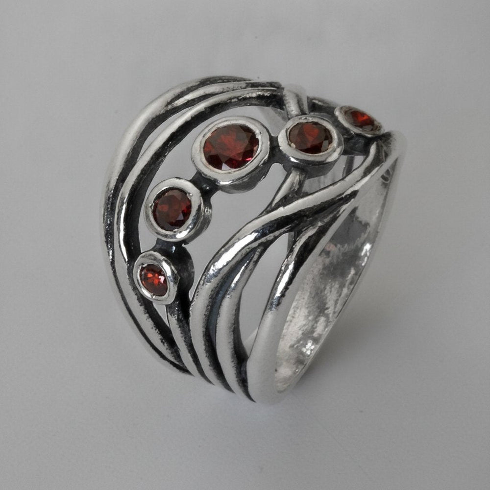 Genevieve Crystal Ring