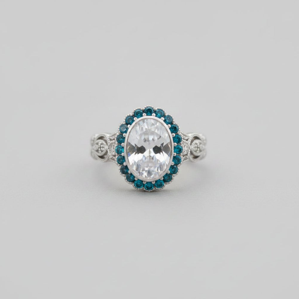 Genevieve Crystal Ring