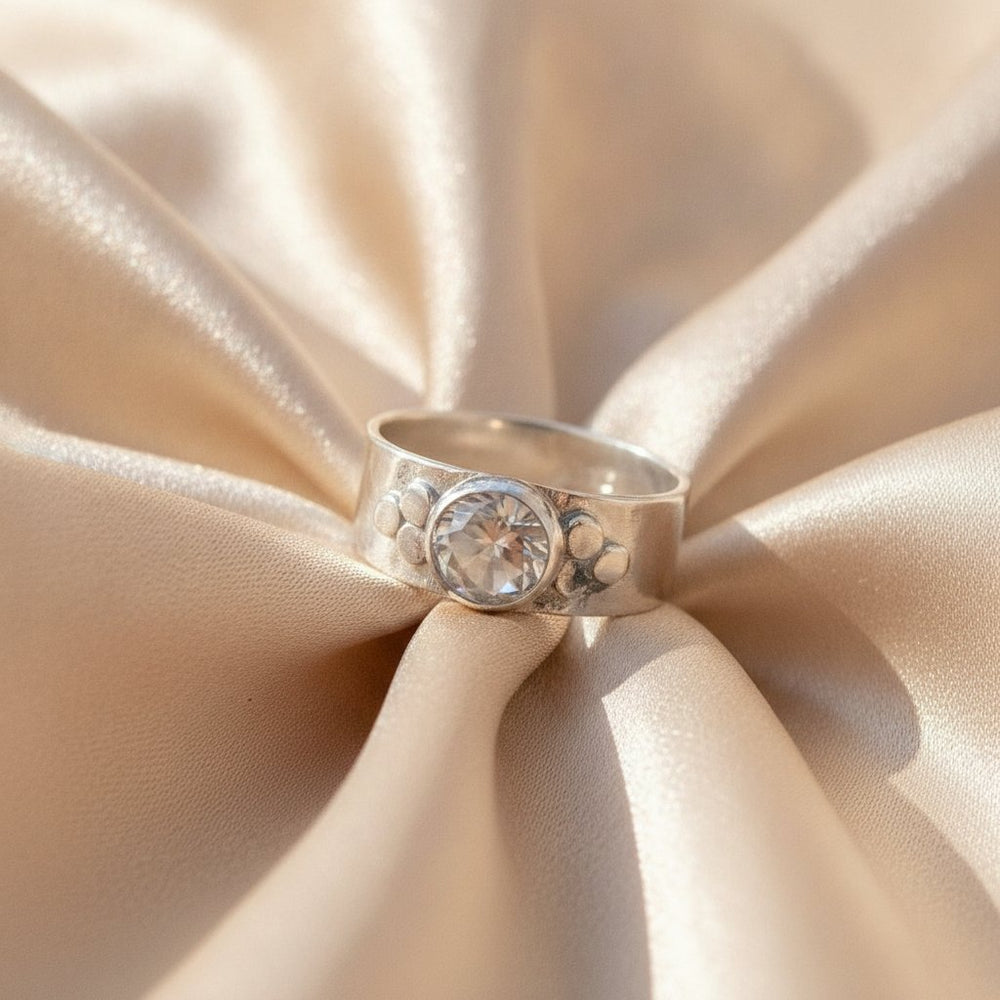 Genevieve Silver Ring