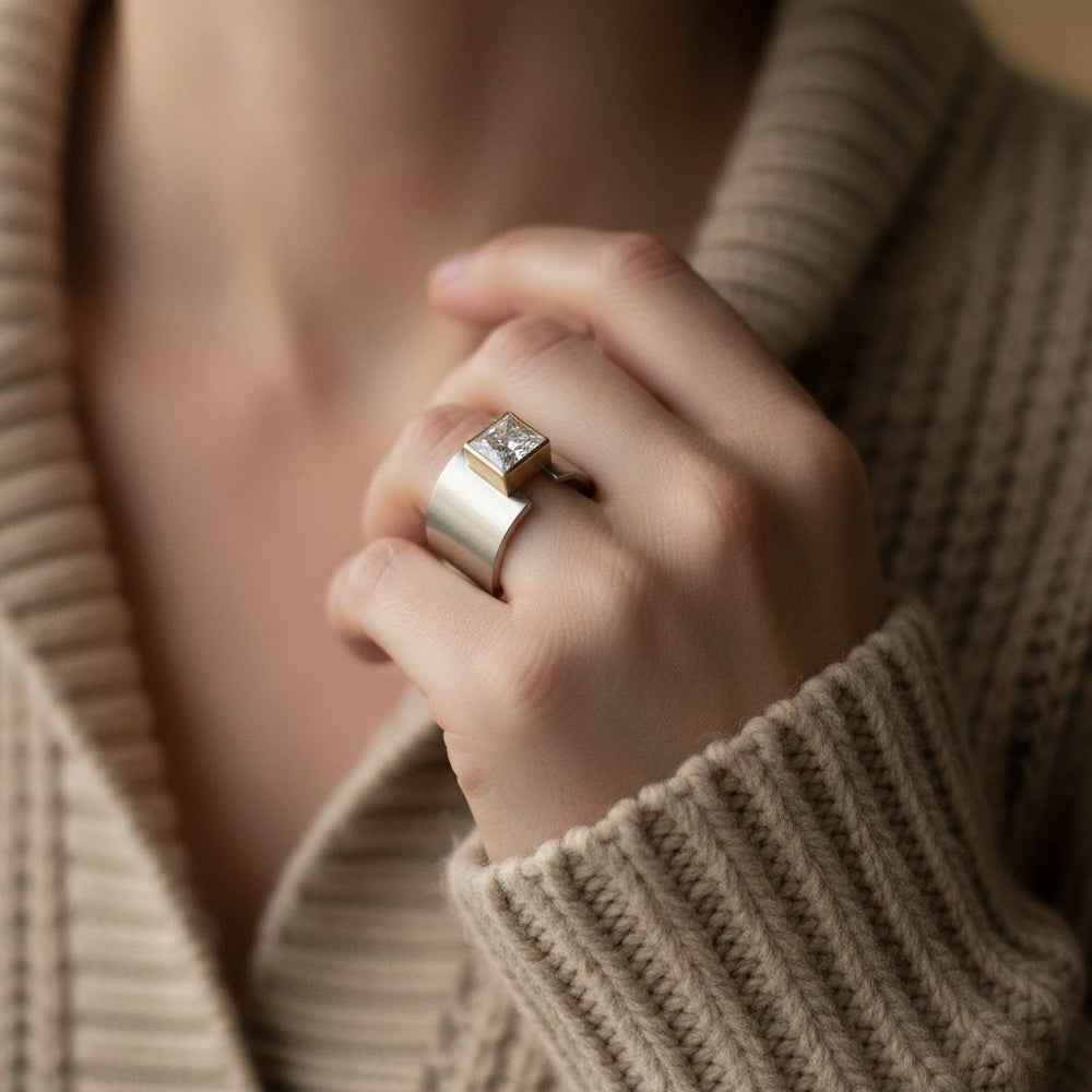 Genevieve Zirconia Ring