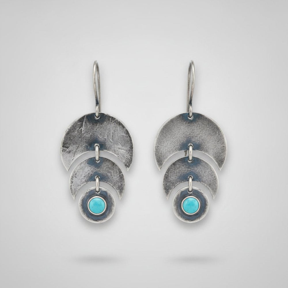 Isolde Silver Earrings