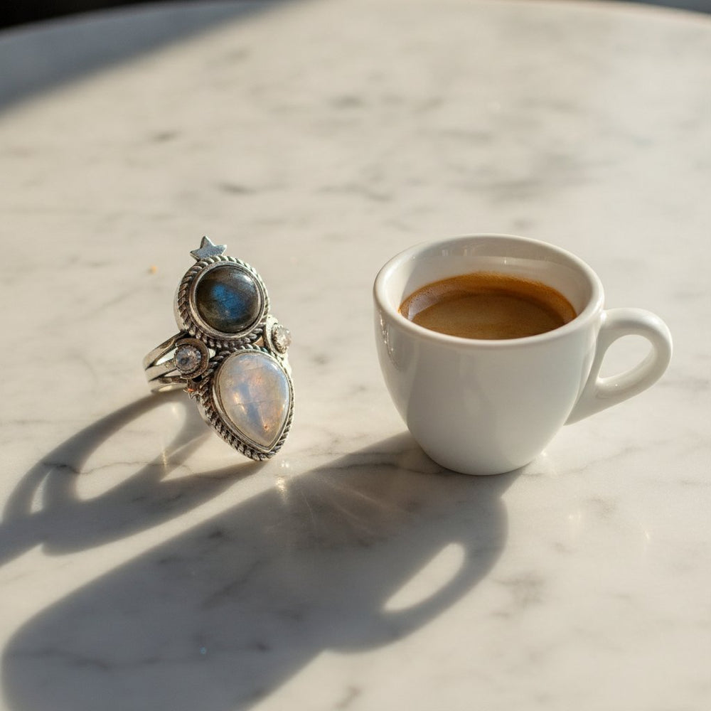 Sylvie Moonstone Ring
