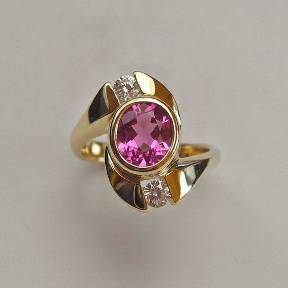 Thessaly Garnet Ring