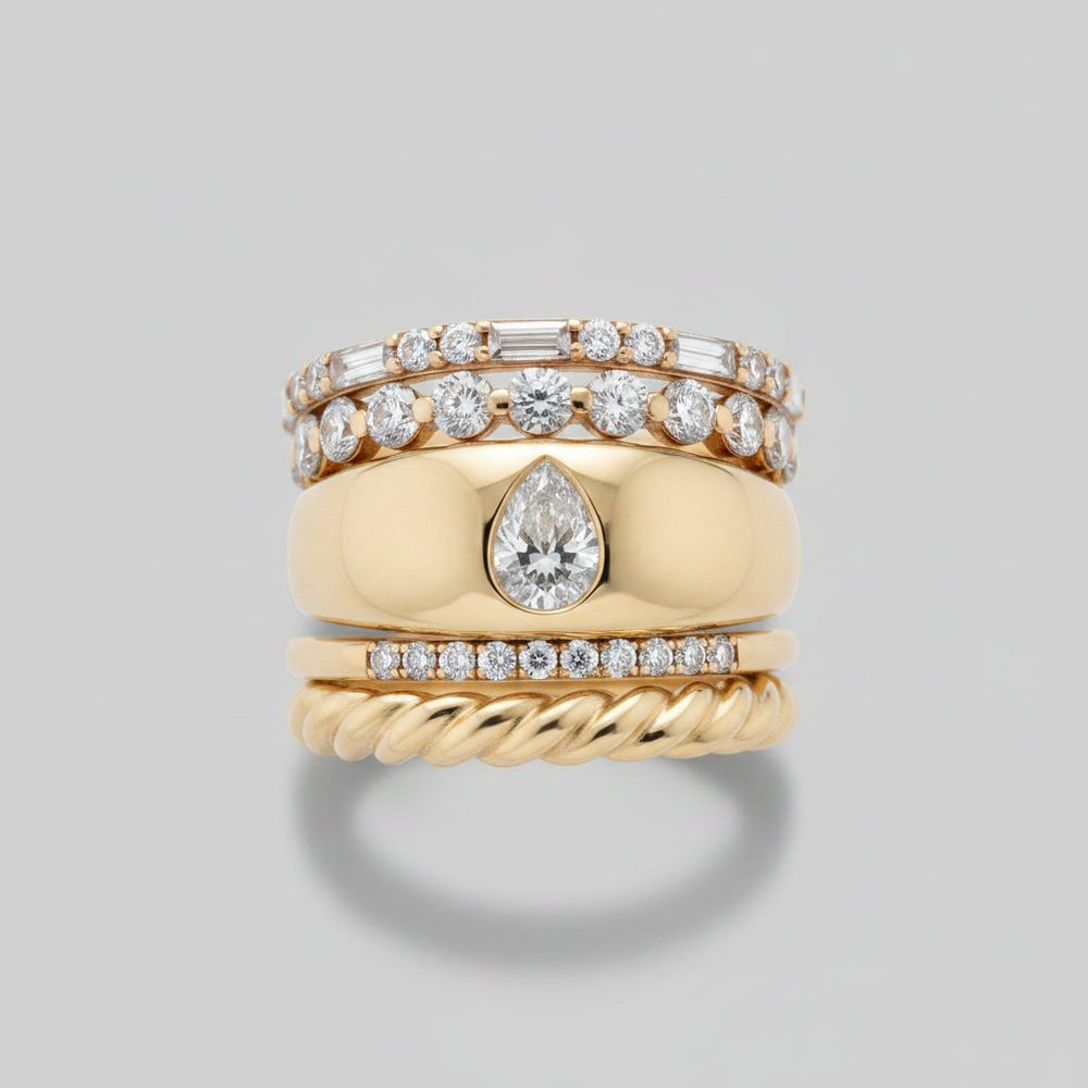 Mirabelle Zirconia Jewelry Set
