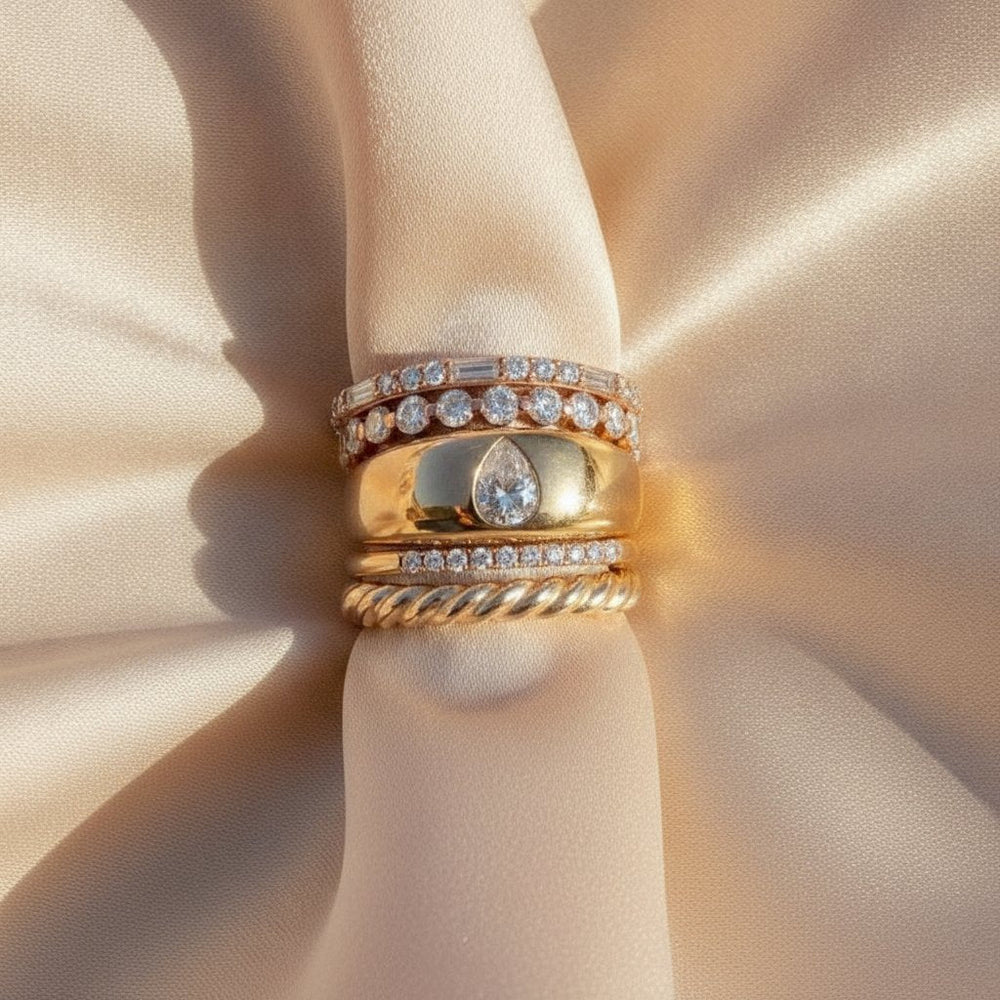 Mirabelle Zirconia Jewelry Set
