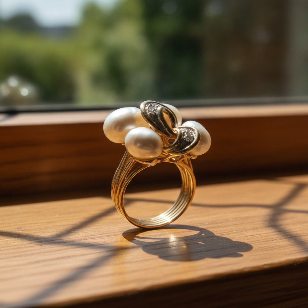 Selene Pearl Ring