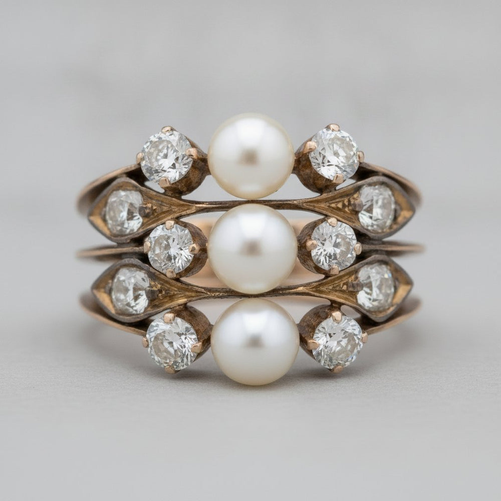 Selene Pearl Ring