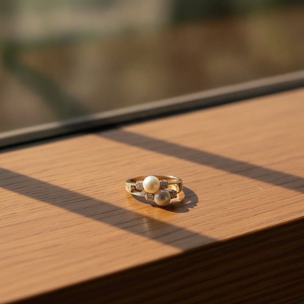 Selene Pearl Ring