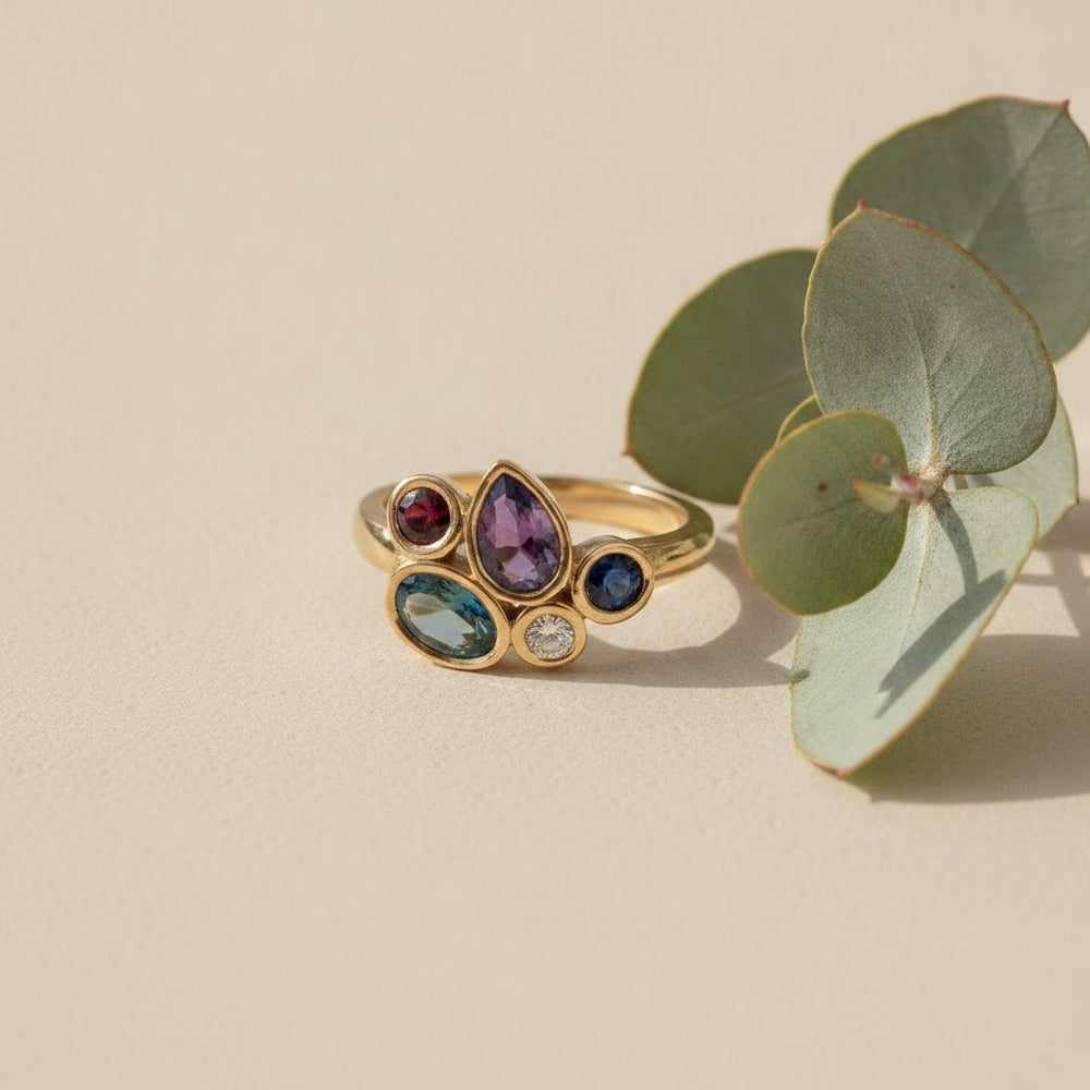 Elise Crystal Ring