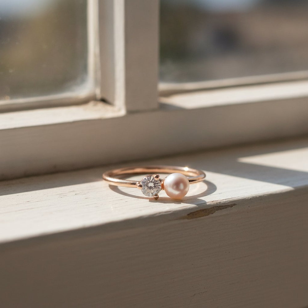 Elise Pearl Ring