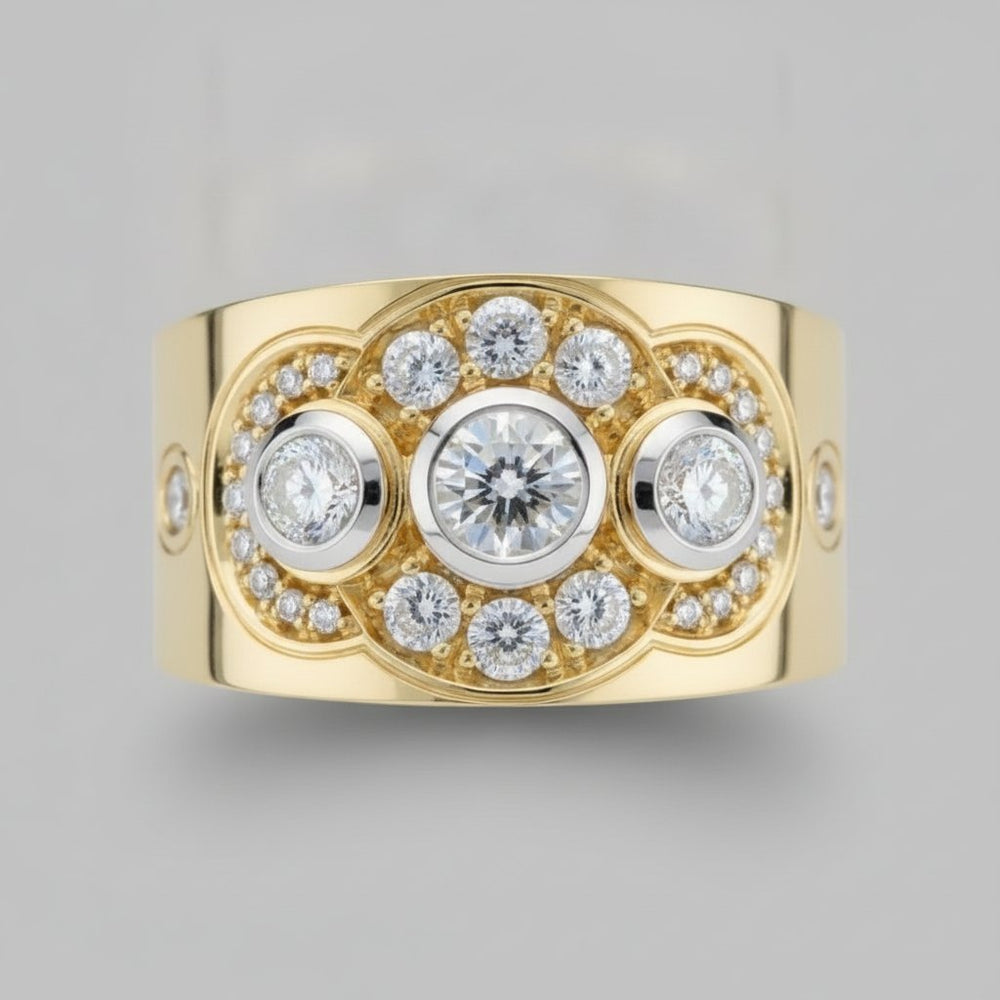 Ambre Gold Ring