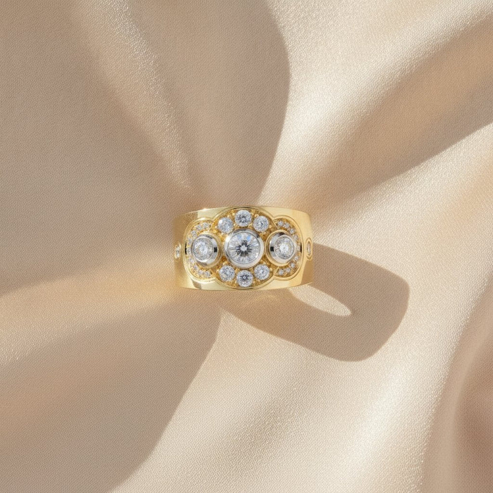 Ambre Gold Ring