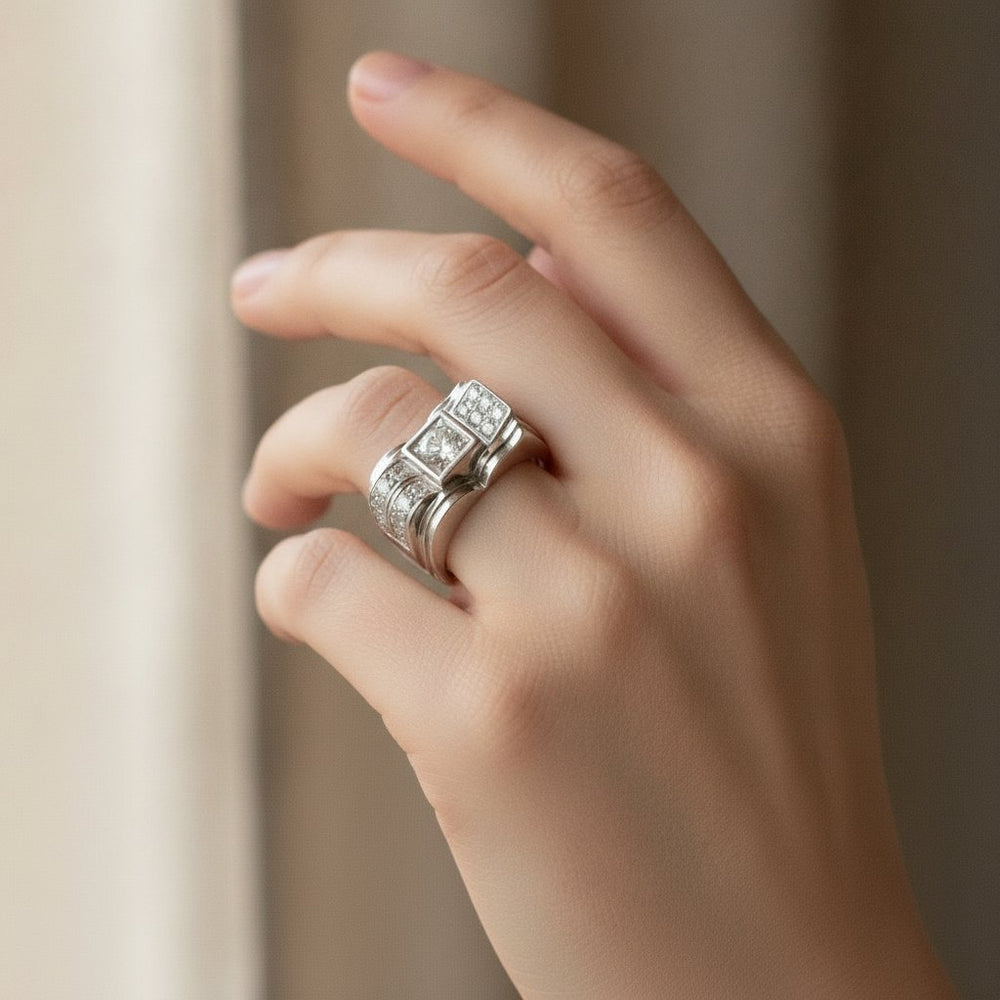 Ines Crystal Ring